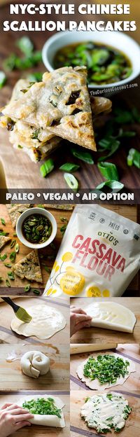 NYC-Style Chinese Scallion Pancakes (Paleo, AIP option) — The Curious Coconut