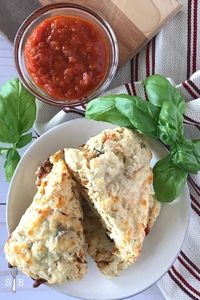 The Best Pizza Scones Recipe Ever - the scone blog