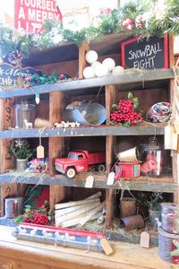 Some Christmas inspiration here for you, from trees to deers, trucks to towels. Come see pictures that might inspire you!