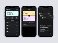 99Coins - Crypto Exchange Mobile App by Arounda Mobile for Arounda: UX/UI & WEB on Dribbble