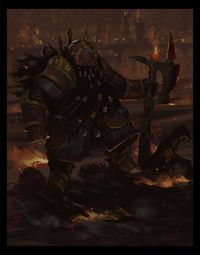 Infernal Guard,Warhammer Fantasy,Warhammer FB,фэндомы,Chaos Dwarfs,Alexander Diwii