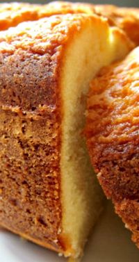 Nana’s Pound Cake ~ This wonderful pound cake travels well and can be "Dressed Up" With a glaze of your choice or is pretty just dusted with powdered sugar... Good for breakfast, snacks and after dinner with coffee.