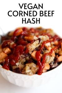 Vegan corned beef hash is an easy breakfast skillet meal that's gluten-free and everyone will love!