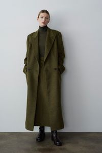 Jaka Coat in Wool and Alpaca