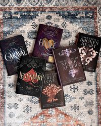 Author Spotlight: Stephanie Garber ❤️ I loved the Caraval and Once Upon a Broke Heart trilogy so much. Although not gonna lie, OUABH is my fave, I’ve been hooked since I read it. I think about it at least once a week 😭😅 Have you guys read any of her books? If so, which one is your fave? 👀 Also side question, is anyone else’s DMs still funky??? I can’t see all my DMs 😭😭😭 pls help - #bookstagram#bookaddict#booklovers#booknerd#bookworm#stephaniegarber#caravel#onceuponabrokenheart#evajacks