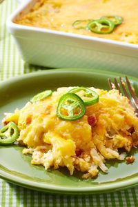 Jalapeno Popper Potato Casserole 