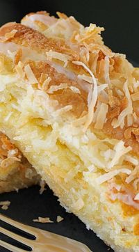 Almond Coconut Pastry Braid