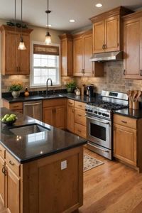 Amazing Countertop Colors for Honey Oak Cabinets - West Magnolia Charm