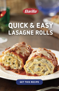 These easy Lasagna Rolls are the perfect dish for a chilly night in! Ready in under an hour, these little creations are a great way to shake up mealtime for sleepovers, a family movie night, or after a fun snow day. Try them this week!