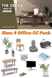 Wow, I found the best Sims 4 office CC items, and they're perfect for your next office build! This list has it all—from desk CC, laptop CC, and computer CC to office clutter CC and furniture CC, all in Maxis Match. You definitely don't want to miss out on these amazing Sims 4 CC packs. They've got everything you need to create the perfect office space in your Sims 4 game! Trust me, they're game-changers!