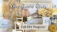 SUPER EASY RAFFIA WREATH & AUTUMN DECOR 2021 IDEAS! - YouTube