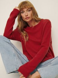 Cashmere Boyfriend Sweater - Sustainable Sweaters | Reformation