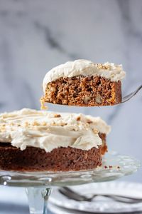 The best carrot walnut cake