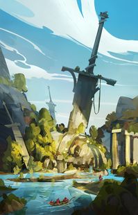 ArtStation - Painting with Selection-The Great sword, Hue Teo