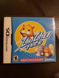 Nintendo DS Zhu Zhu Pets Game One owner. Comes with game, case w/artwork & instruction booklet.