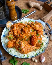 Poulet mafé : le poulet au beurre de cacahuètes (arachide)