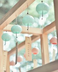 peaceful wind chimes