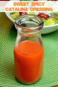 Sweet and Spicy Homemade Catalina Salad Dressing Recipe