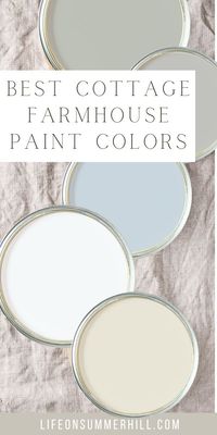 Because I love helping others pick paint colors for their homes I get asked often the colors in my home. So today I am sharing all the paint colors at Life on Summerhill. Using popular paint brands like Sherwin Williams, Behr, Benjamin Moore, Fusion, Dixie Belle, and Magnolia paint. See how each color is used in our home along with links to reviews on the paint colours. Sharing interior, exterior, door, and furniture colors. Bone white, repose gray, extra white, kilim beige & more.