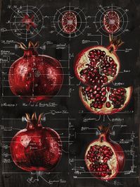 This captivating vector illustration presents an intricate front view of a pomegranate combined with detailed manuscript design drawings of multiple cars from various angles, all meticulously annotated with notes and measurements. Set against a solid black background, the crisp lines and precise detailing make this a striking piece for enthusiasts of technical design and illustration. #DesignDrawing #PomegranateArt #CarSchematics #VectorIllustration #TechnicalDrawing #BlackBackground #ManuscriptDesign #DetailedArt #EngineeringSketch #IllustrationArt