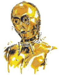 movie star Cross Stitch pattern Inspired by C-3PO movie star fan art Modern Cross Stitch BB-8 R2D2 Boba Fett Watercolor movie star This item contains one pattern: No221_C-3PO This is a digital item. The PDF file of the pattern will be available for instant download once payment is confirmed. Instant Digital Download: in 5 PDF included. You can use the best of you. ♥ ♥ ♥ ♥ You can find more movie star patterns here: https://www.etsy.com/shop/NikkiPattern?ref=hdr_shop_menu&section_id=18945361