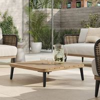 Oceanview Outdoor Coffee Table (32") | West Elm