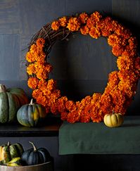 Marigold wreath