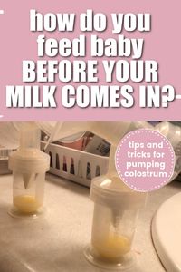 Planning on exclusively pumping from birth? Not sure how to feed your baby before your milk comes in? Here are strategies for pumping colostrum when you're breastfeeding your new baby. 