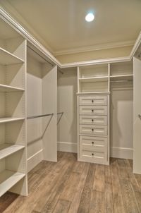 Master closet; add a chandelier bathroom/closet remodel