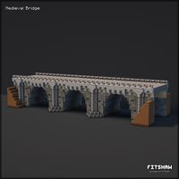 Minecraft medieval bridge I made in my Hardcore world.

Watch me build it on YouTube or download the schematic and world download and build it yourself available on my Patreon - link in bio!