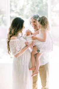 Light & Airy Family Newborn Photoshoot at Home by Blue Rose Photography