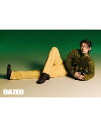 241204 | Yeosang ATEEZ for Dazed & Confused Korea Magazine December 2024 Issue Behind ㅡ Instagram Post - 👍🏻  #ATEEZ #에이티즈 #Yeosang #여상 #Dazed #DazedKorea #Magazine #Pictorial