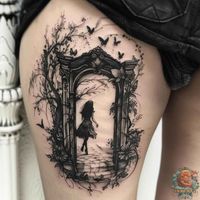 Unlocking the Meaning: Exploring the Fascinating World of Doorway Tattoos: 151 Designs - inktat2.com