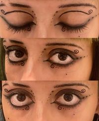 #eyeliner #goth #gothic #alt #alternative #graphic