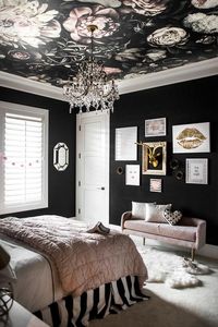 bedroom interior decor, modern bedroom, statement ceiling, ceiling decor #bedroom #bedroomdecor