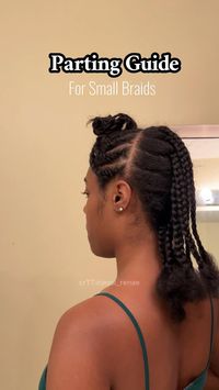 I’ve been doing my own braids for 6 years now and wanted to share how i part my hair for small braids! This is the hardest part😩 but it makes it easier when putting the braids in. crTT@jessi_renae #twistout #bohoknotlessbraids #knotlessbraids #ygwigs #bohobraiding #hairstyle #bohobraids #bulkhair #hairextension #hairstyle #fyb #foryoupage #hairstlist #trending #humanhair #humanhairbraids #deepwave