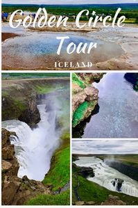 The Golden Circle Tour is an incredibly scenic tour just outside Reykjavik. On this tour, I rode Icelandic horses, saw the magnificent Thingvellir Park, the geothermal Geysir area, Gullfoss Waterfall, and the Kerio Lake Crater.   #goldencircle #goldencircletour #iceland #travelblogger #unesco #thingvellir #reykjavik #waterfallsininceland #iceland #gameofthrones #got