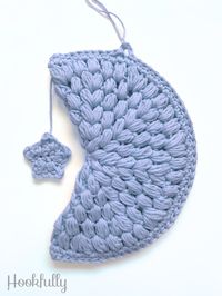 Puffy Moon Free Crochet Pattern - Hookfully