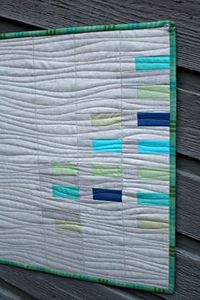 A Quilter's Table: 2016 Finish-A-Long Tutorial :: Organic Straight-Line Quilting