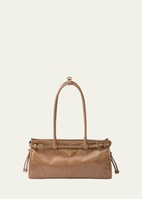 Get free shipping on Prada East-West Leather Shoulder Bag at Bergdorf Goodman. Shop the latest luxury fashions from top designers.