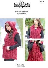 Cascade Yarns B103 Magnum Vest (Free) at WEBS | Yarn.com