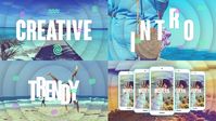 Creative Intro  bright, holiday, instagram, intro, opener, promotion, slides, slideshow, social media, summer, travelling, vacation, vertical, you tube