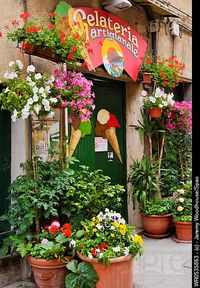 Italian Ice Cream Shop  #icecreamparlorexterior #italianicecreamshopitaly