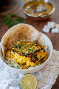 South Indian Style Coconut Cod Curry With Saffron Butter – Kay's Kitchen