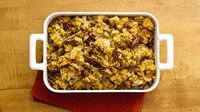 Highly seasoned pork sausage and corn bread crumbs add a southwestern twist to traditional stuffing, and the slow cooker makes it fuss-free!