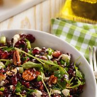 Idaho Wild Rice and Tender Greens Salad | Recipes | Idaho Preferred