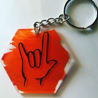 Asl keychains available!  Just $4