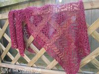 Lightweight Spring Knit Lace Scarf Free Pattern