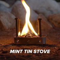 This would be a good time saver...Mint Tin Stove // #outdoors #camping #campinghacks