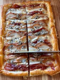 Brie Pear Prosciutto Puff Pastry » Djalali Cooks